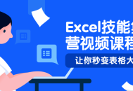 如何精通Excel,动手实践集训营视频课程