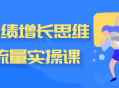 从业绩增长理念到实战流量课程