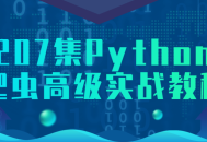 Python爬虫大师207上高阶实战教程