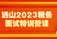 2023年登峰造极——全面准备未来税务面试特训营