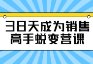 38天销售蜕变营,打造销售高手