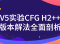 V5实验CFG H2  版本,发现全新解法！