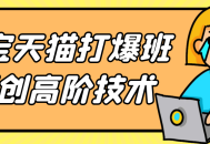 淘宝天猫震撼！独创高级技术引爆班！